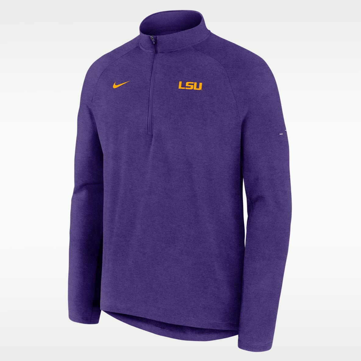 LSU Stride Men's Nike Dri-FIT College 1/2-Zip Long-Sleeve Top