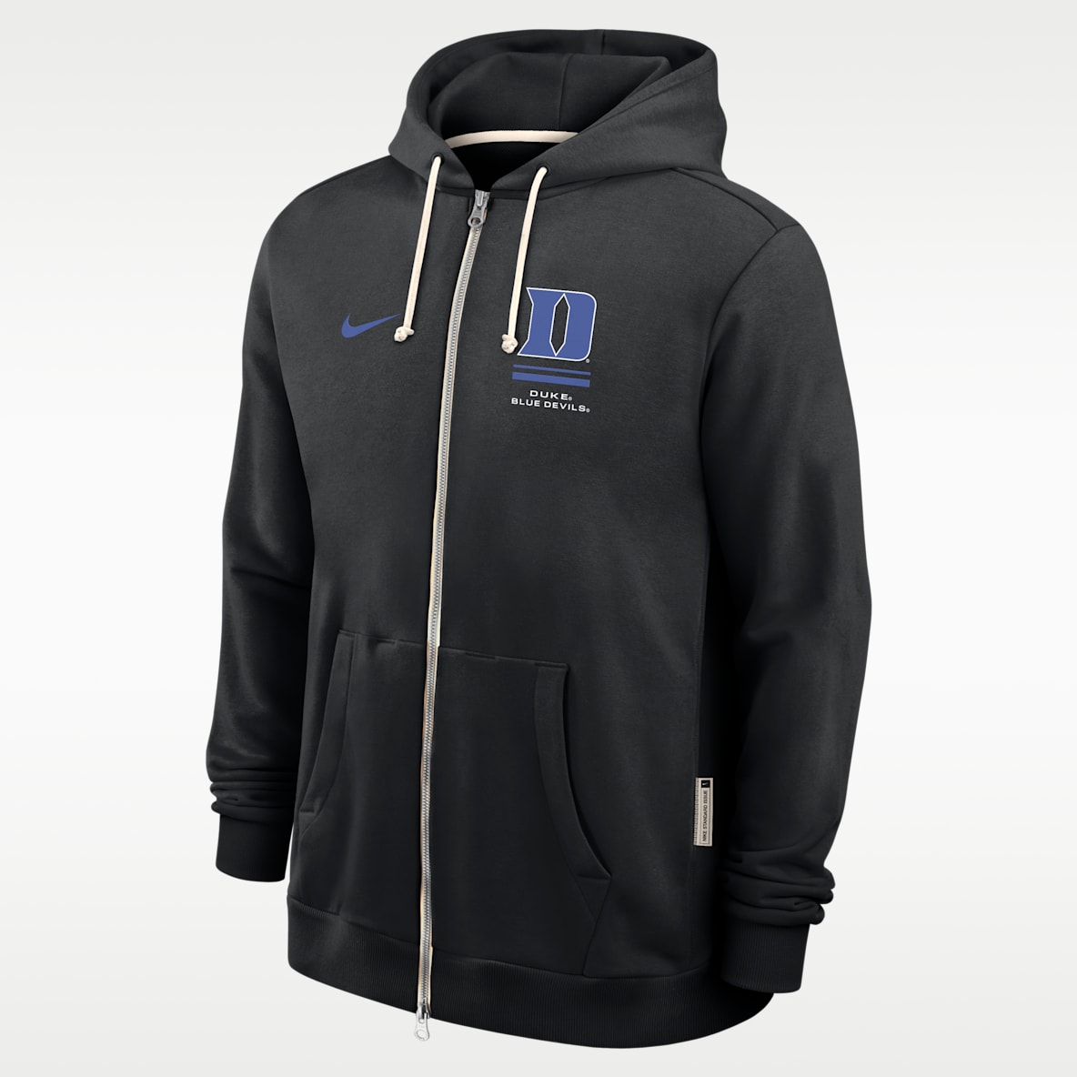 Duke Sideline Standard Issue Men's Nike Dri-FIT College Full-Zip Hoodie