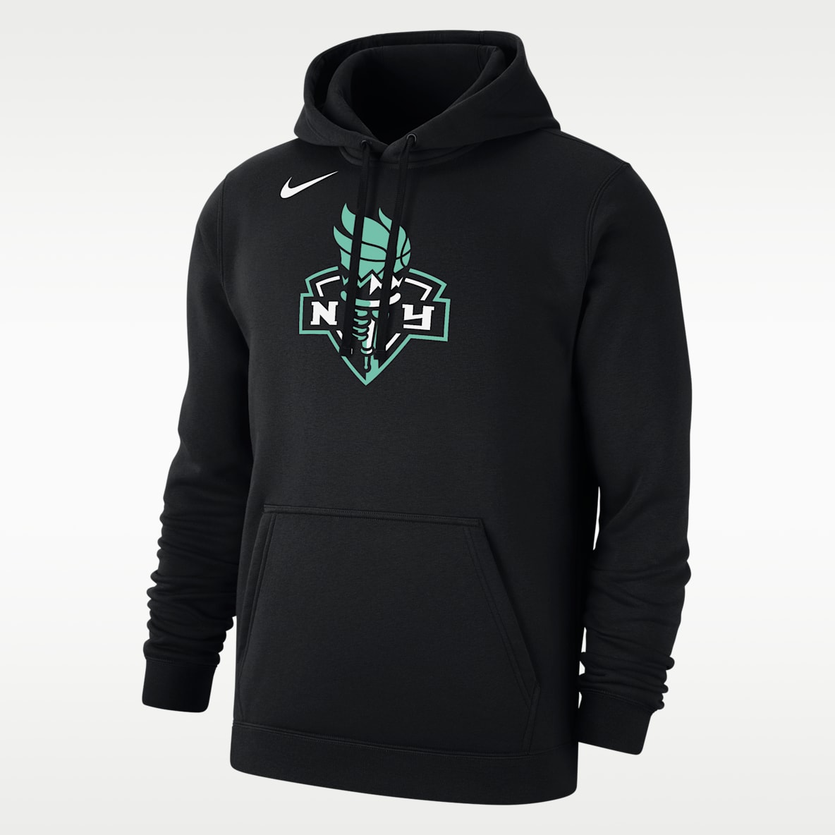 New York Liberty Club Men's Nike WNBA Fleece Pullover Hoodie