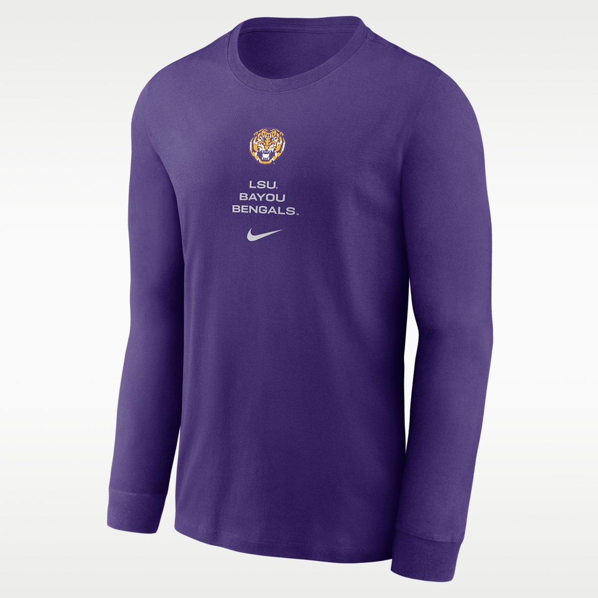 LSU Sideline Men's Nike Dri-FIT College Long-Sleeve T-Shirt