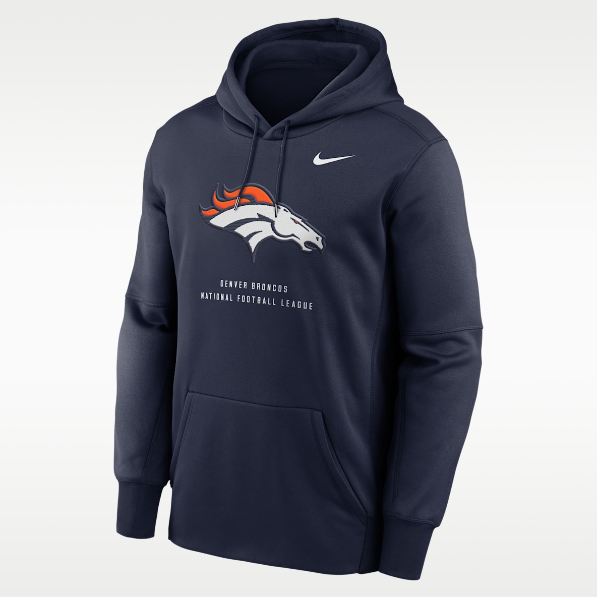Denver Broncos Men's Nike Therma NFL Pullover Hoodie