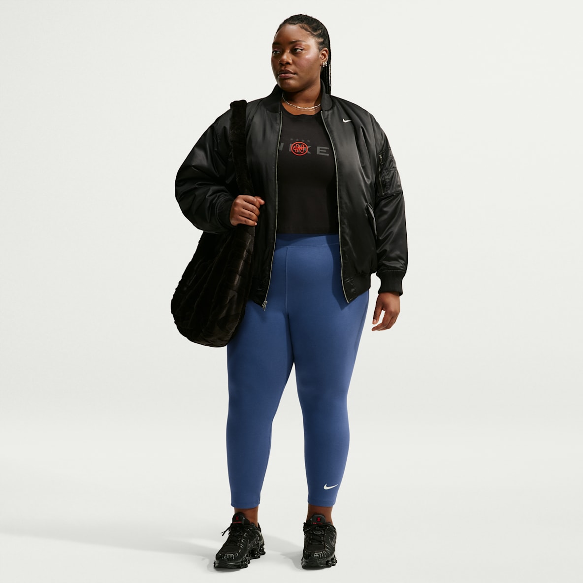 Nike Sportswear Classic Women's High-Waisted 7/8 Leggings (Plus Size)