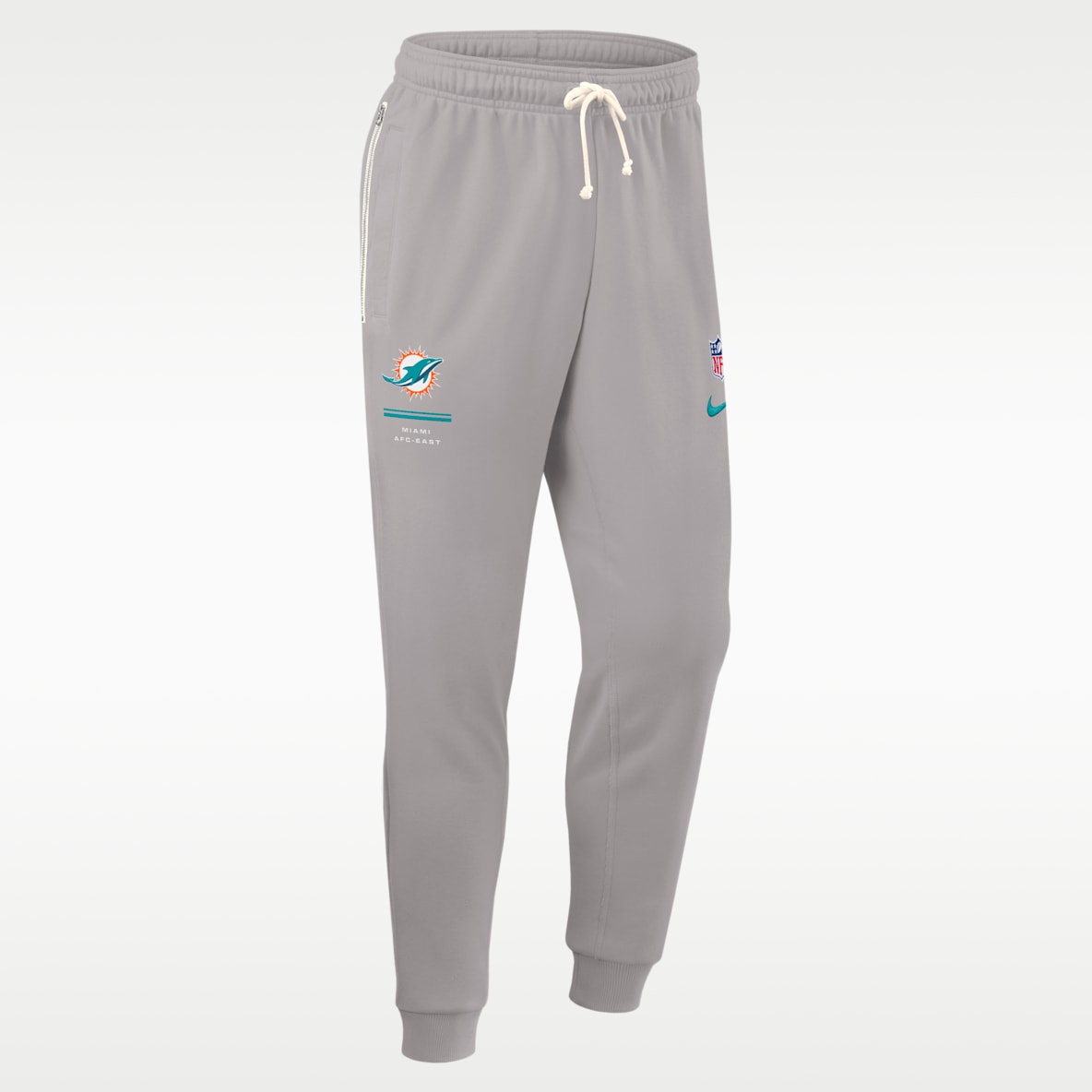 Miami Dolphins Sideline Standard Issue Pants Nike Dri-FIT de la NFL de pierna entallada para hombre