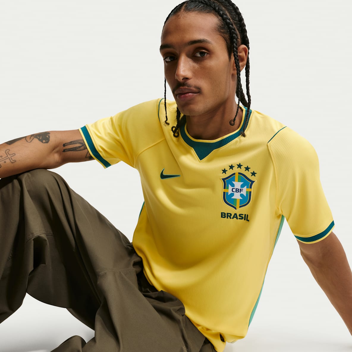 Brasilien 2026 Heimstadion Nike Replika-Fußballtrikot mit Dri-FIT-Technologie (Herren)