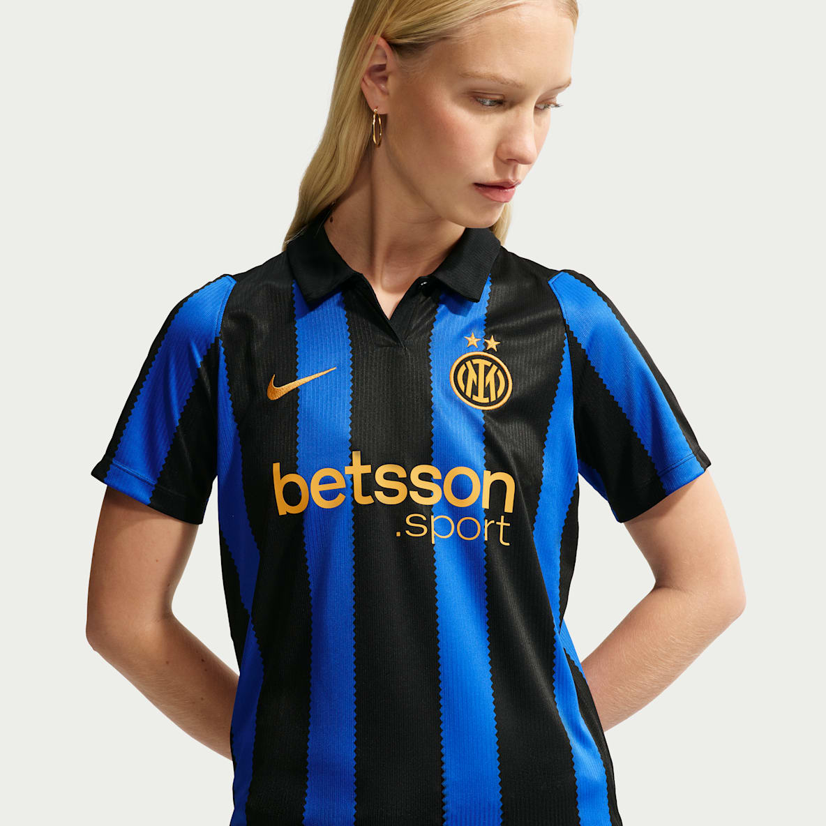 Inter Milan 2026/27 Stadium Home Women's Nike Dri-FIT Soccer Replica Jersey
