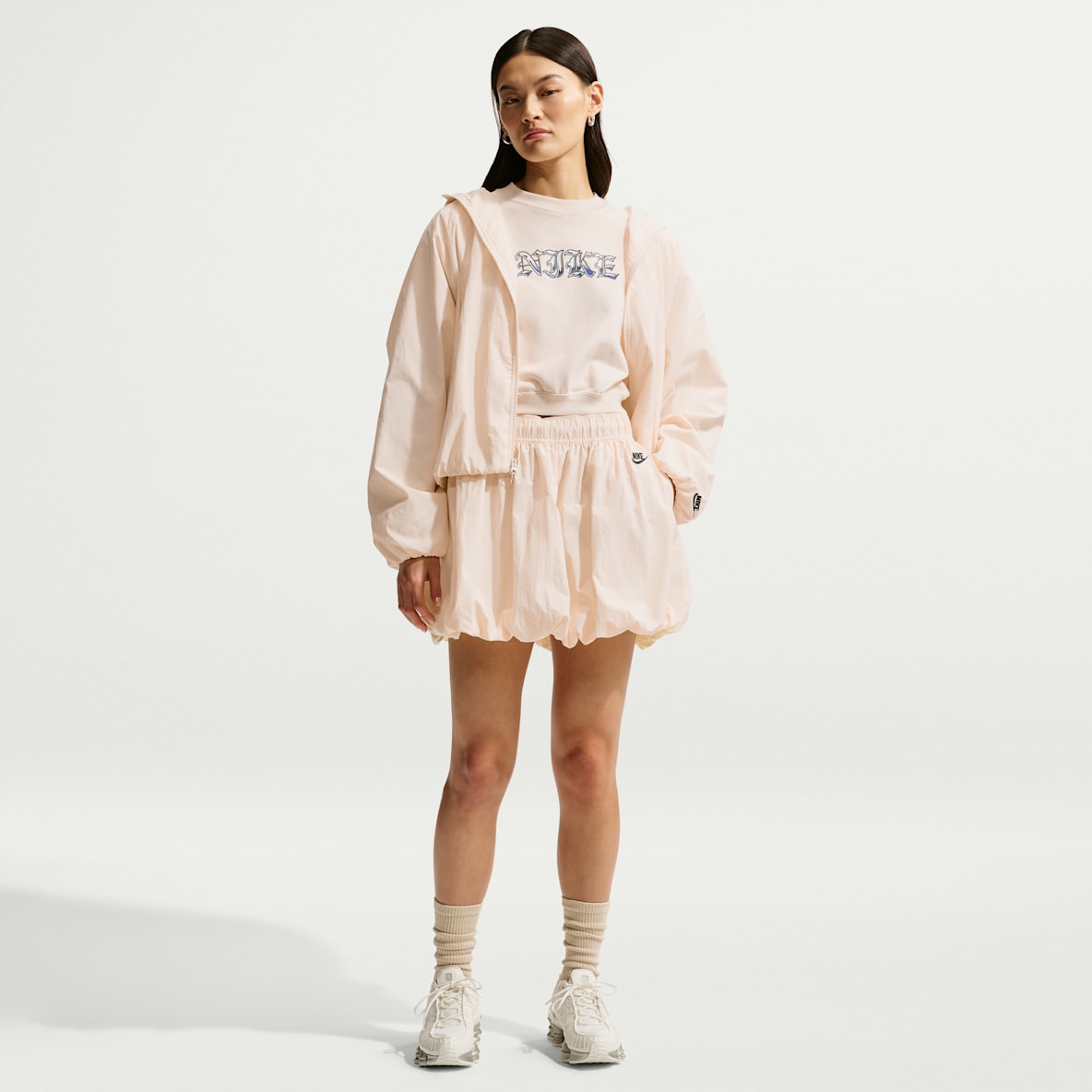 나이키 스포츠웨어 여성 루즈 버블 스커트
