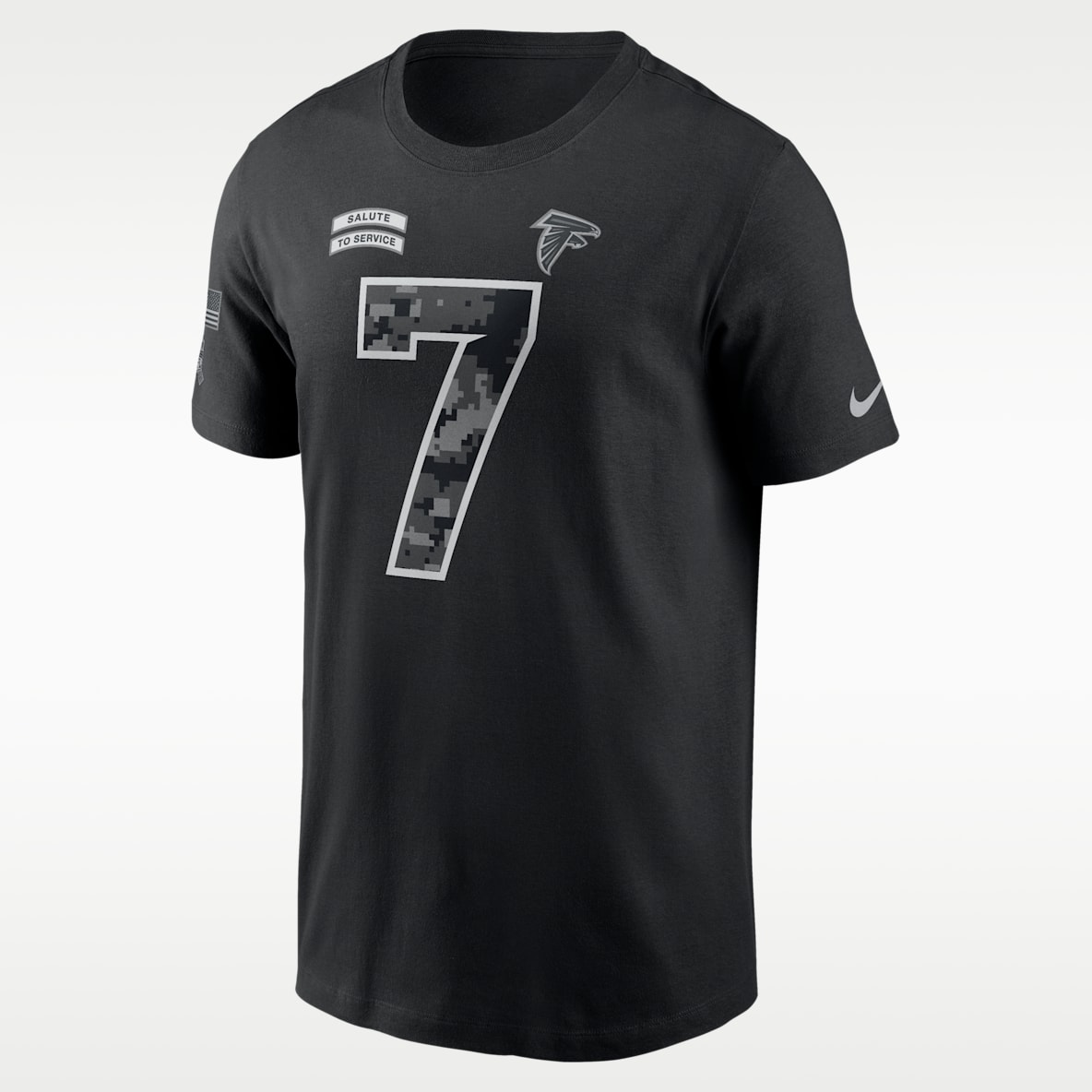 Bijan Robinson Atlanta Falcons Salute to Service Men's Nike NFL T-Shirt