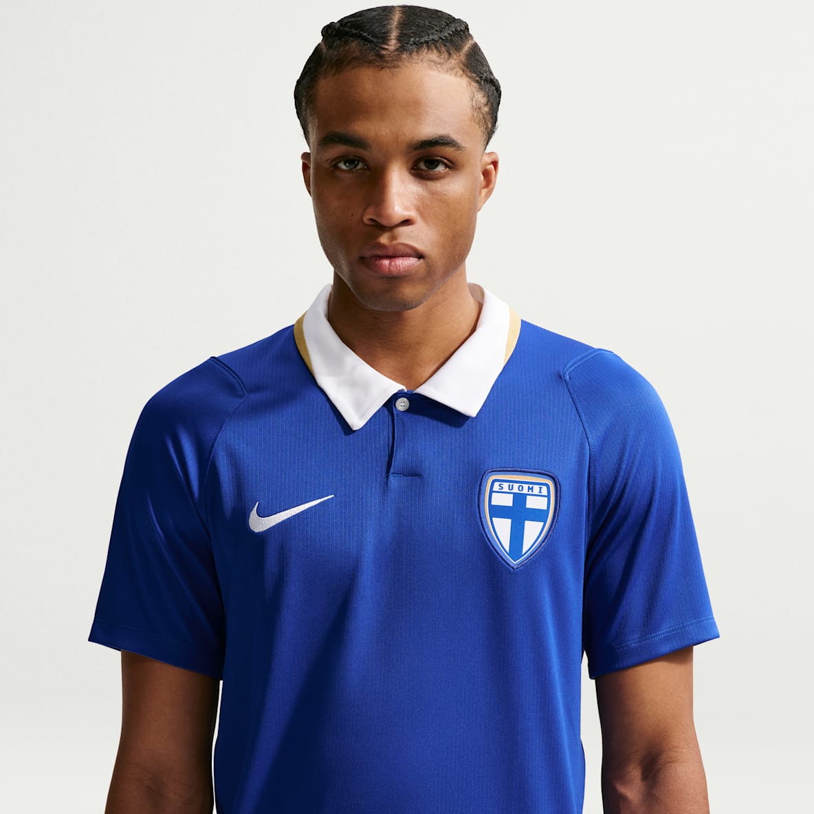 Finland 2026 Stadium (bortedrakt) Nike Dri-FIT Replica fotballdrakt til herre
