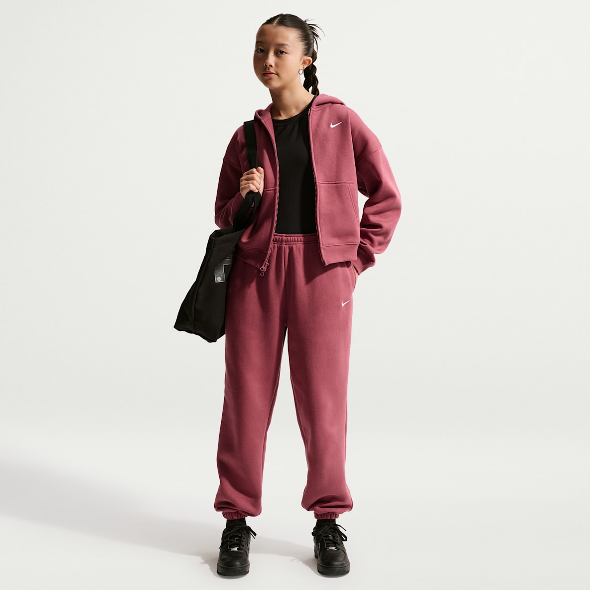 Nike Sportswear Studio Fleece Girls' Loose Pants