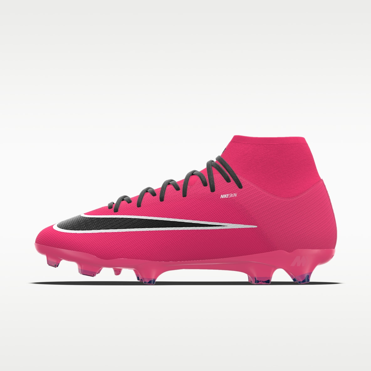 Nike Mercurial Superfly 11 Academy By You Εξατομικευμένα ποδοσφαιρικά ψηλά παπούτσια για φυσικές σκληρές επιφάνειες