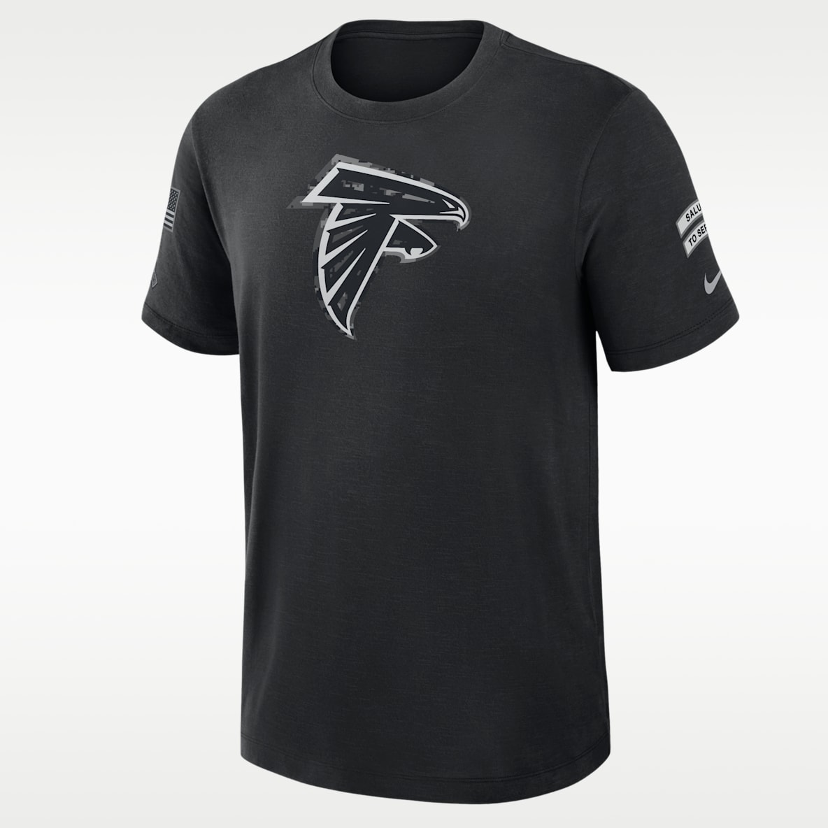 Atlanta Falcons Salute to Service Slub Men's Nike Dri-FIT NFL T-Shirt