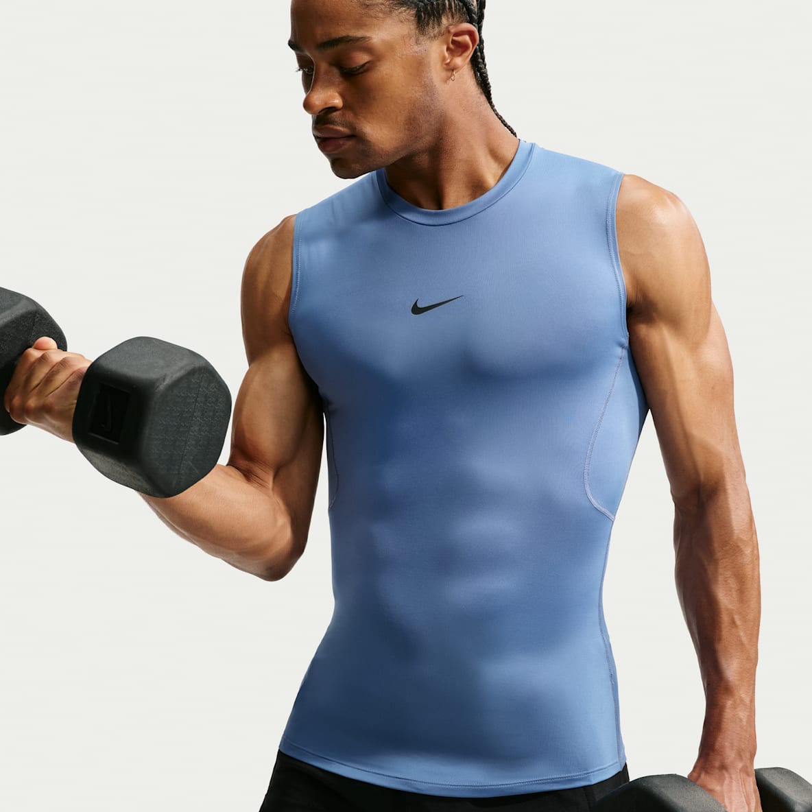 Nike Pro Camiseta de entrenamiento sin mangas y ceñida Dri-FIT - Hombre