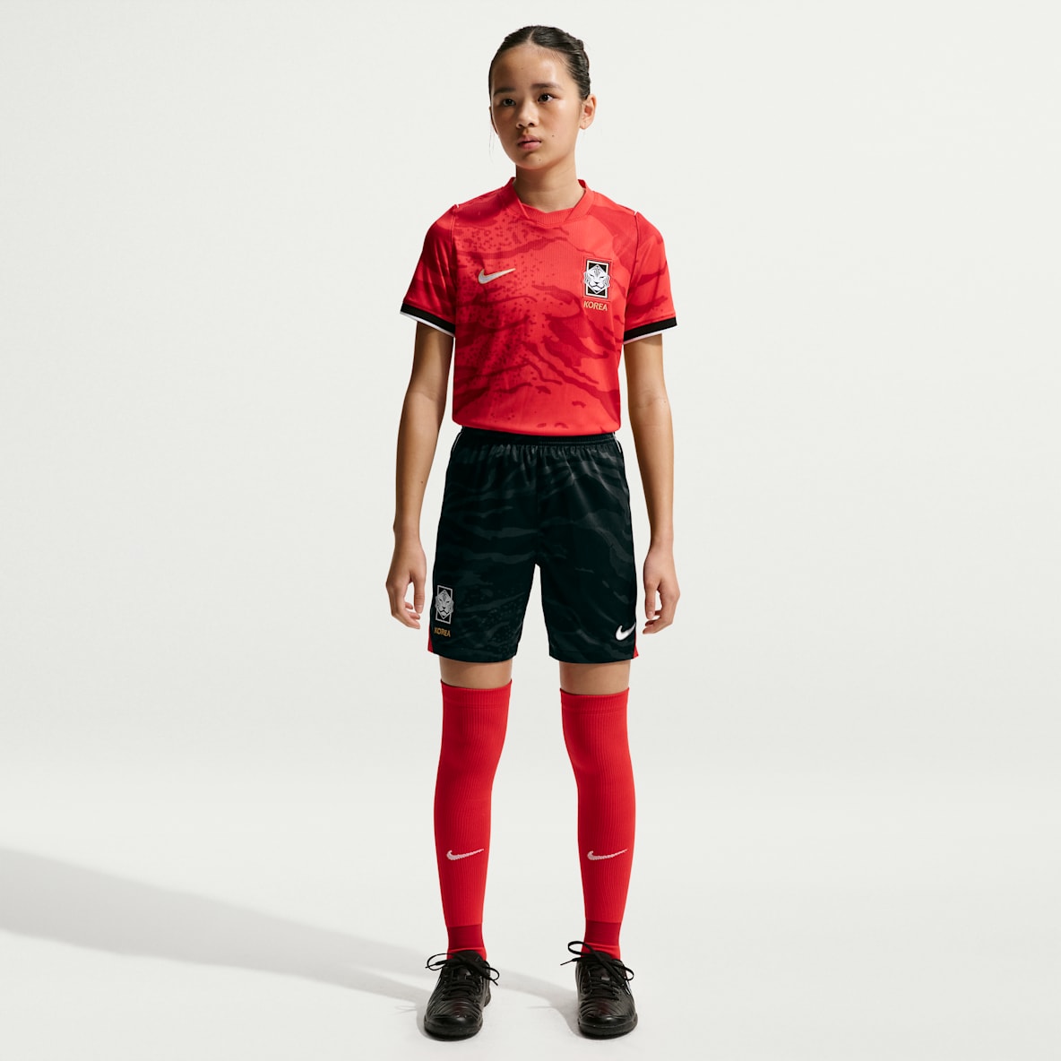 Korea 2026 Stadium Home Big Kids' Nike Dri-FIT Soccer Replica Shorts