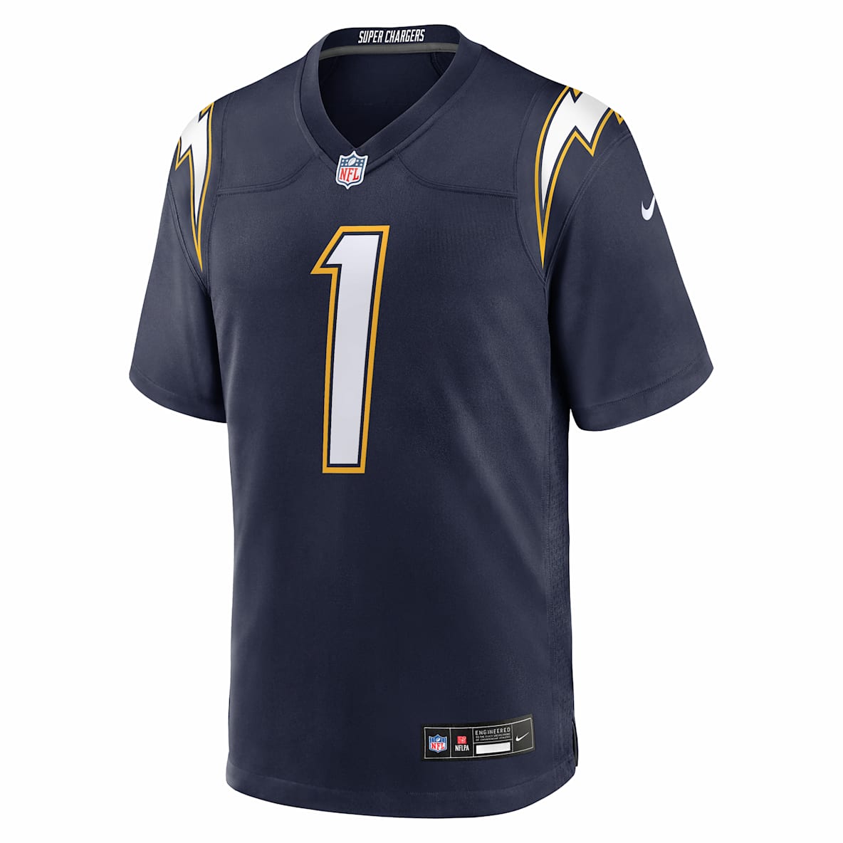 Quentin Johnston Los Angeles Chargers Men's Nike NFL Game Jersey