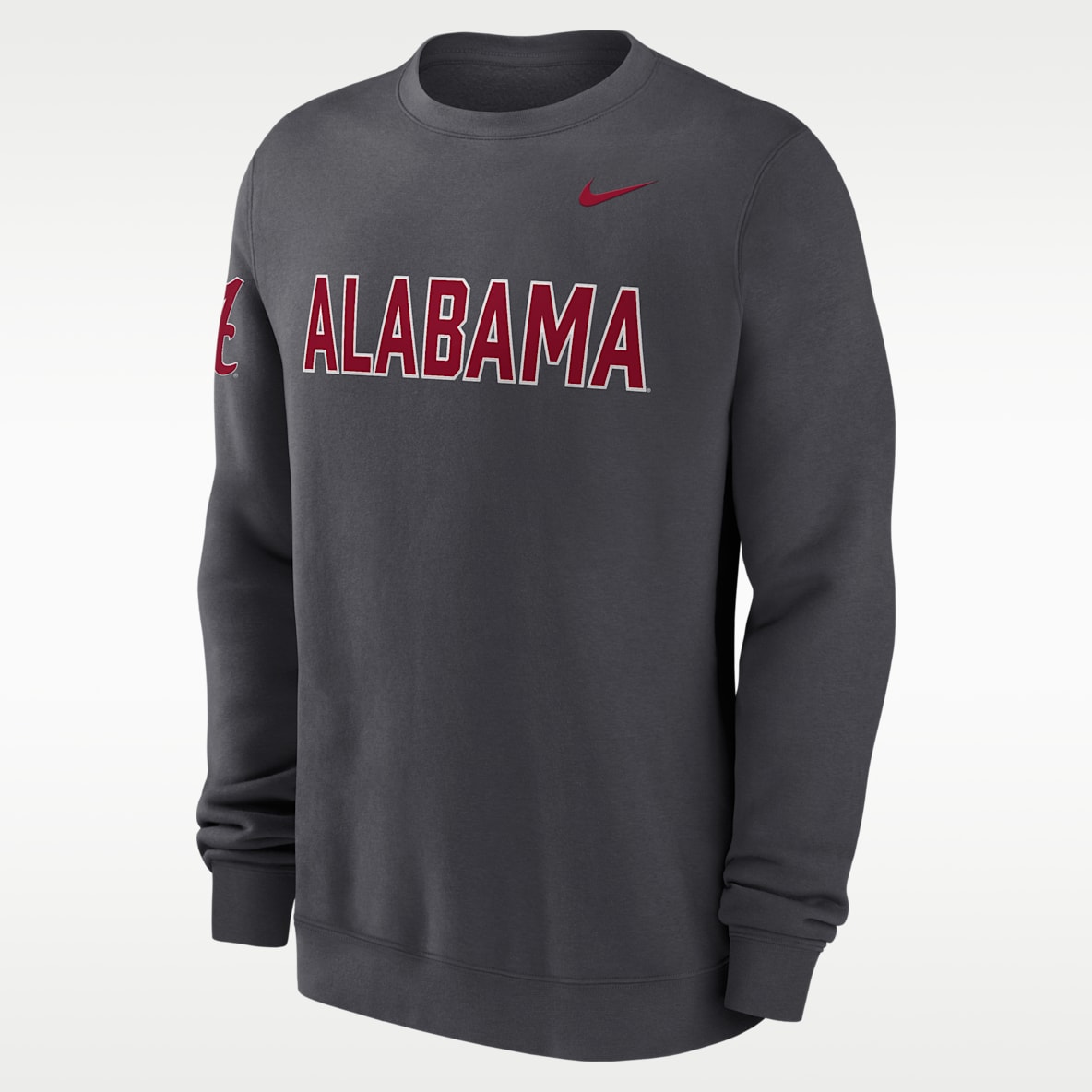 Alabama Sideline Club Men's Nike College Pullover Crew