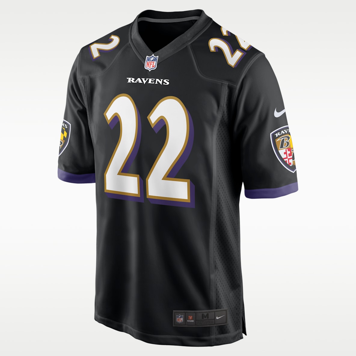 Derrick Henry Baltimore Ravens Men's Nike NFL Game Jersey