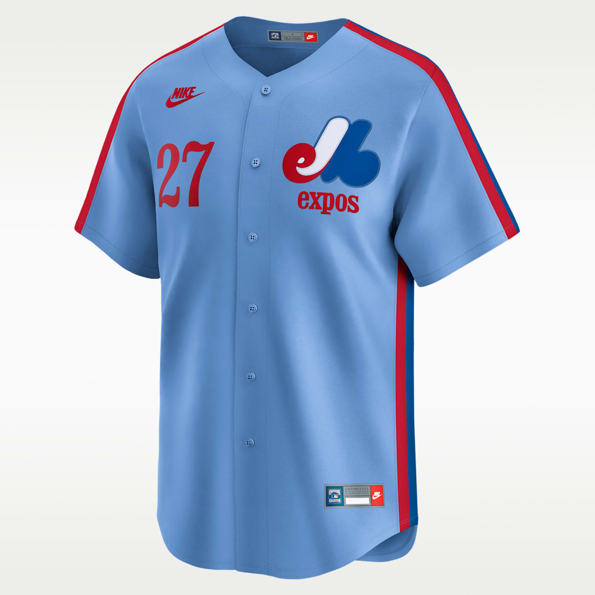 Vladimir Guerrero Montreal Expos Cooperstown Jersey Nike Dri-FIT de la MLB Limited para hombre