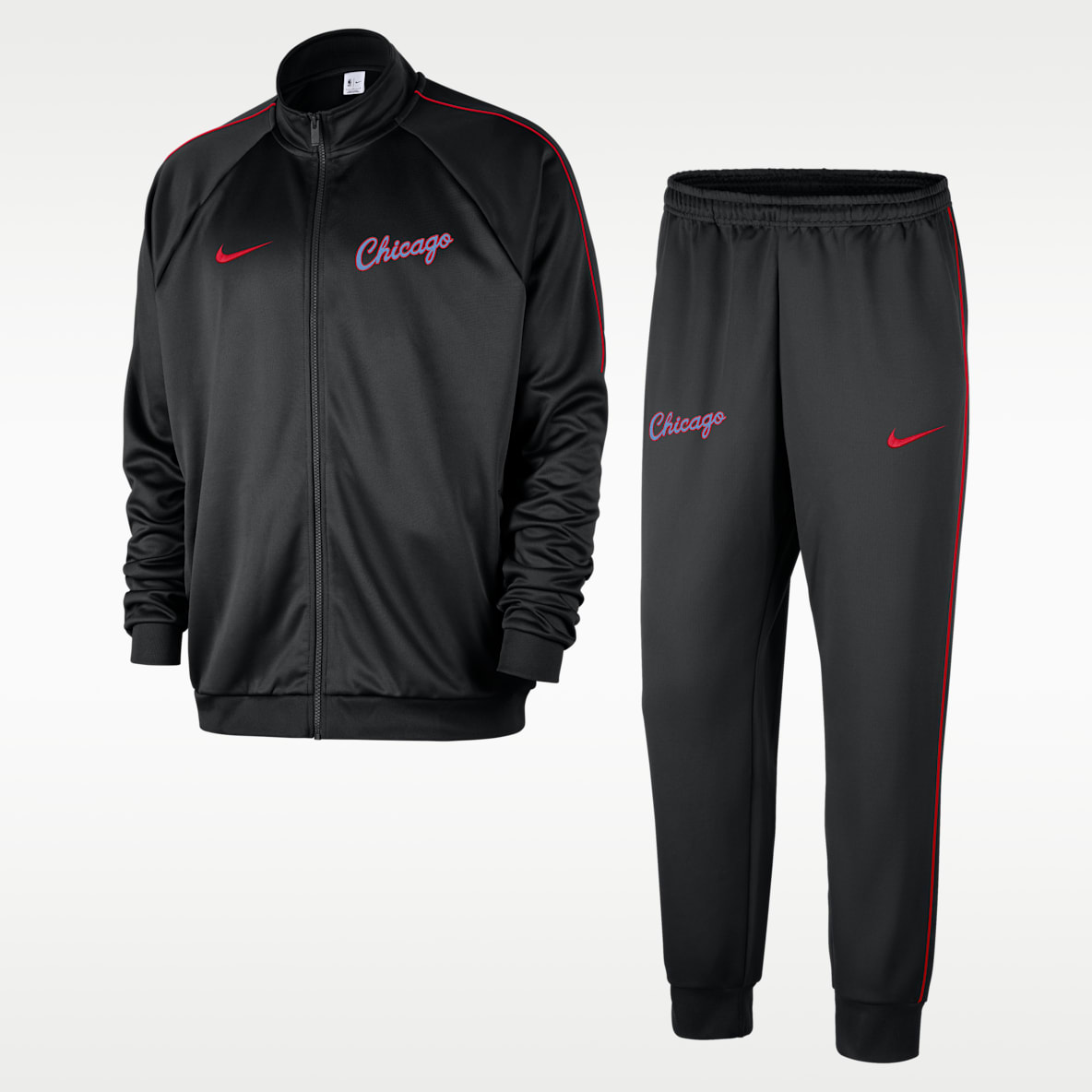 Chicago Bulls City Edition Nike NBA Club Peak Trainingsanzug (Herren)