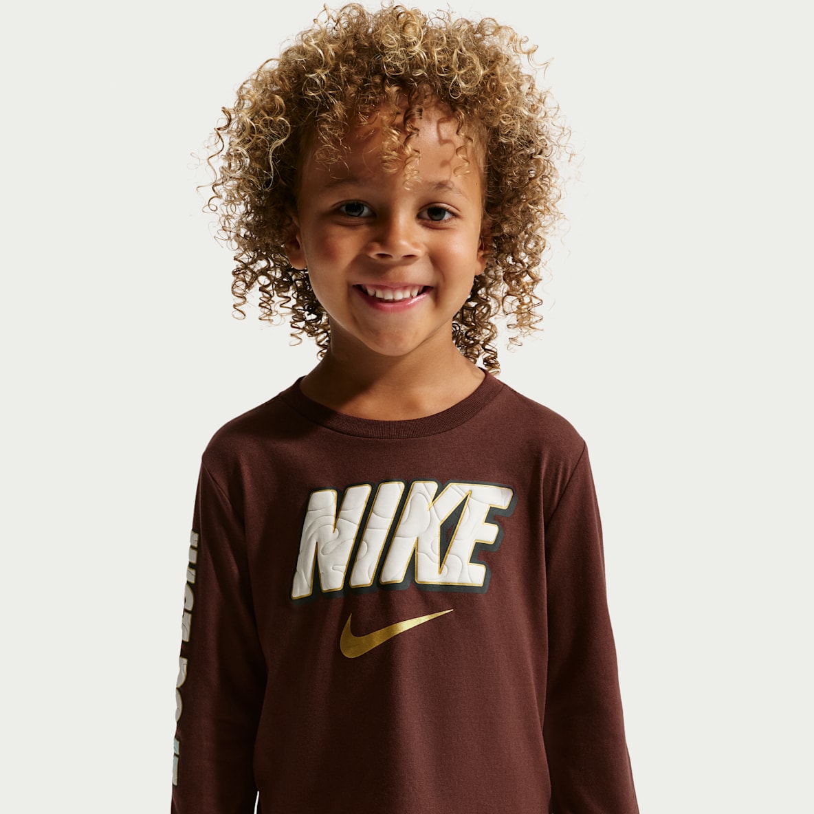 Nike Sportswear Toddler Frosted Futura Long-Sleeve T-Shirt