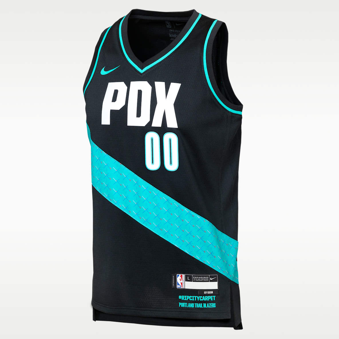 Scoot Henderson Portland Trail Blazers City Edition Big Kids' Nike NBA Swingman Jersey