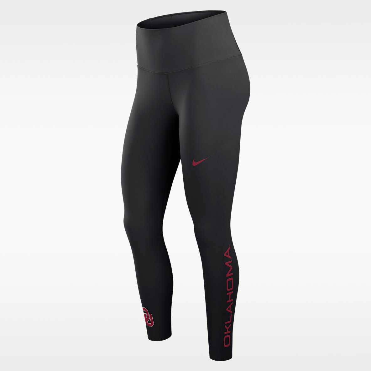 Oklahoma Zenvy Leggings universitarios de tiro alto de 7/8 Nike Dri-FIT para mujer