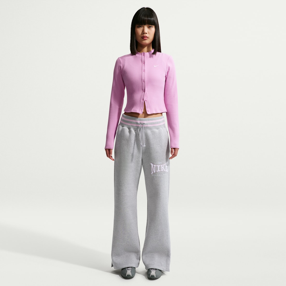 Nike Sportswear Phoenix Fleece Women's High-Waisted Wide-Leg Pants