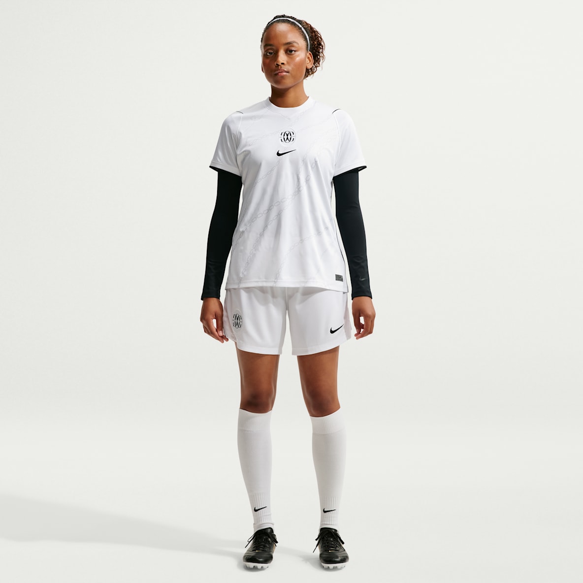Como Women Nike Dri-Fit Football Shorts Stadium Home