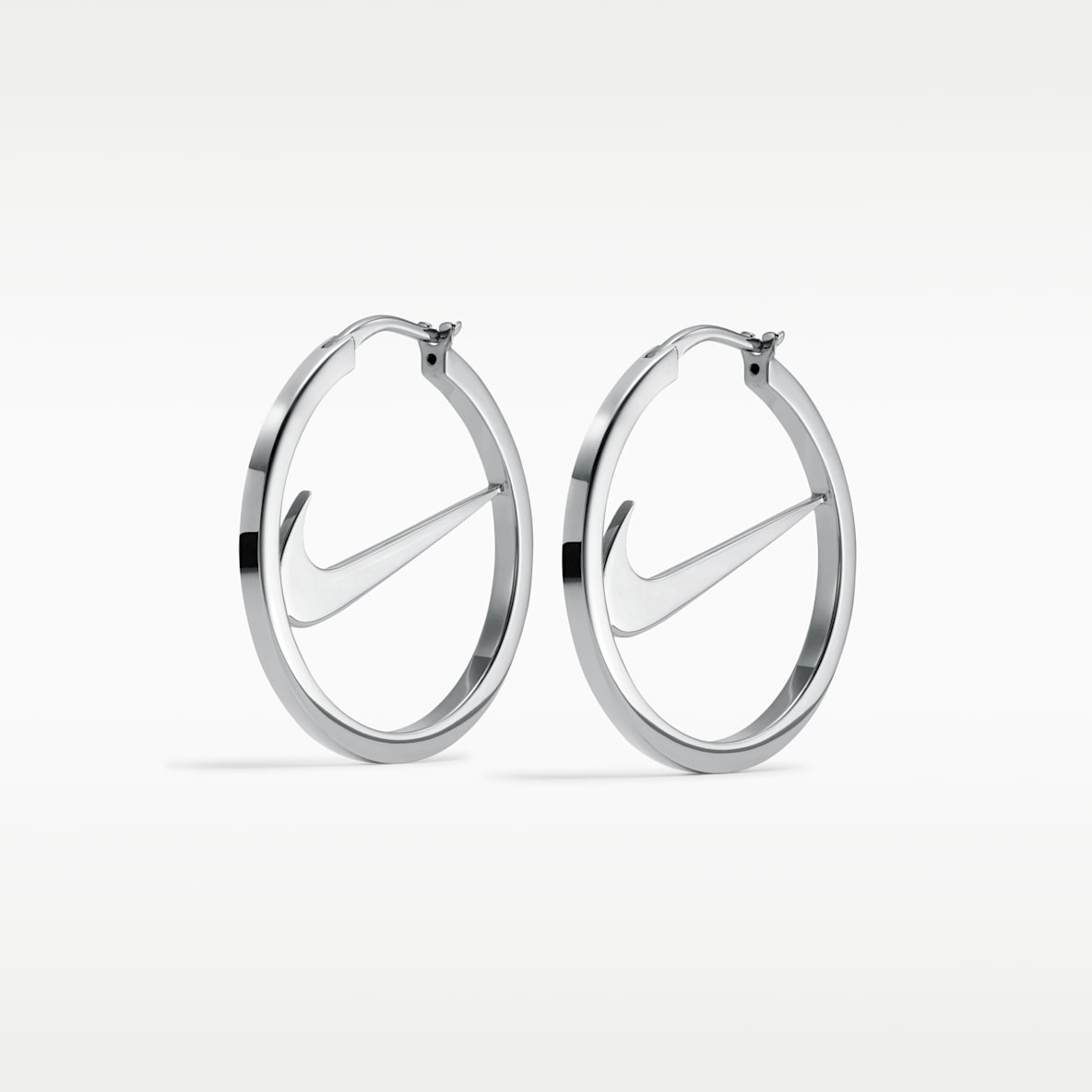 Nike Swoosh Hoop Earrings