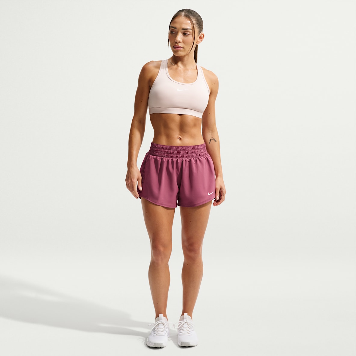Nike One Women's Dri-FIT Mid-Rise 3" Brief-Lined Shorts