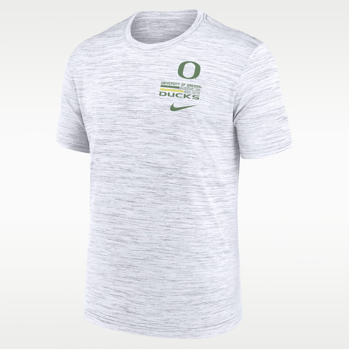 Oregon Campus Chest Stack Velocity Men's Nike Dri-FIT College T-Shirt