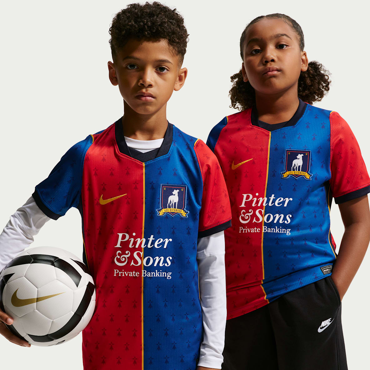 AFC Richmond 2026 Stadium Home Older Kids' Nike Dri-FIT Football Replica Shirt