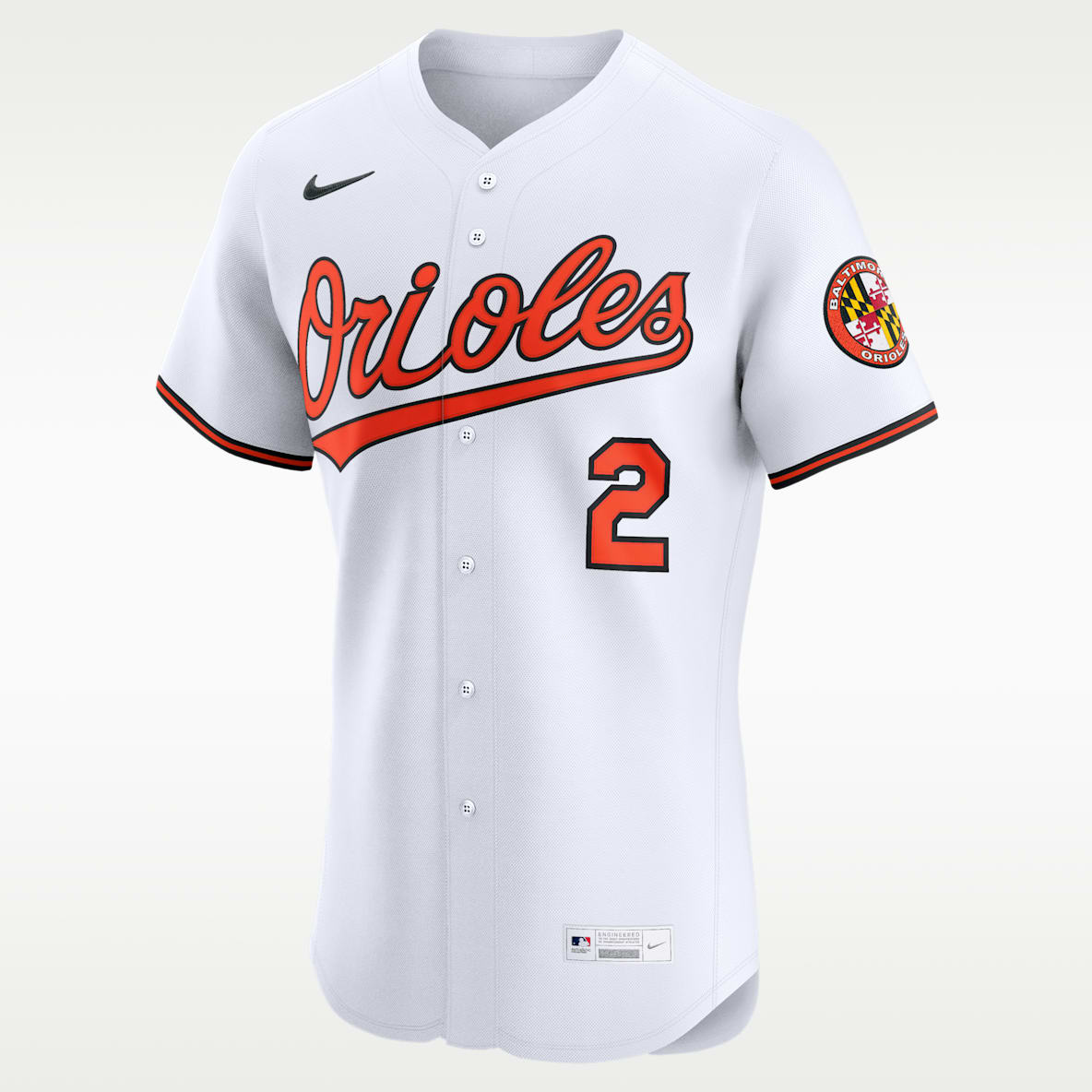 Gunnar Henderson Baltimore Orioles Men's Nike Dri-FIT ADV MLB Elite Jersey