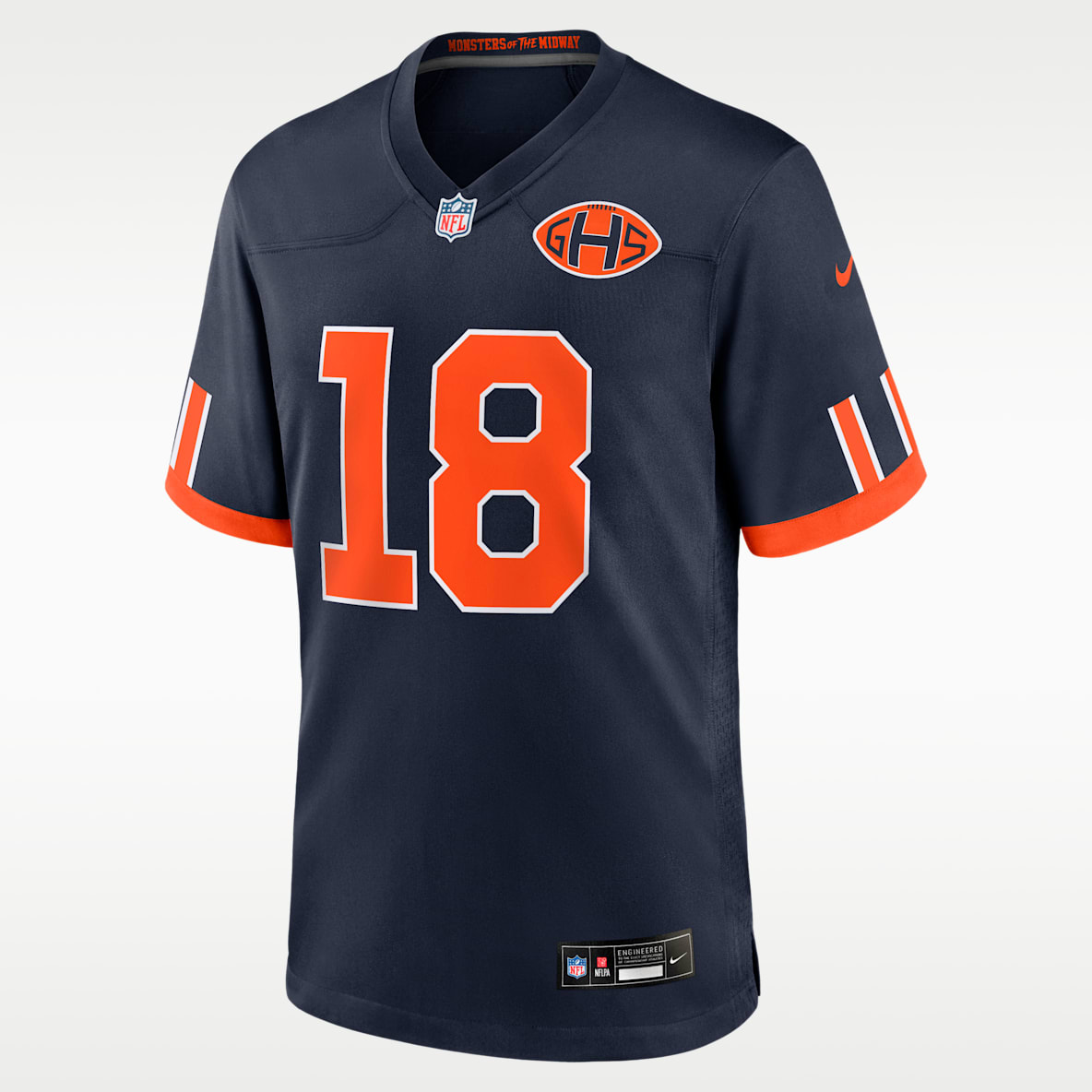 Caleb Williams Chicago Bears Rivalries Collection Men's Nike NFL Game Jersey