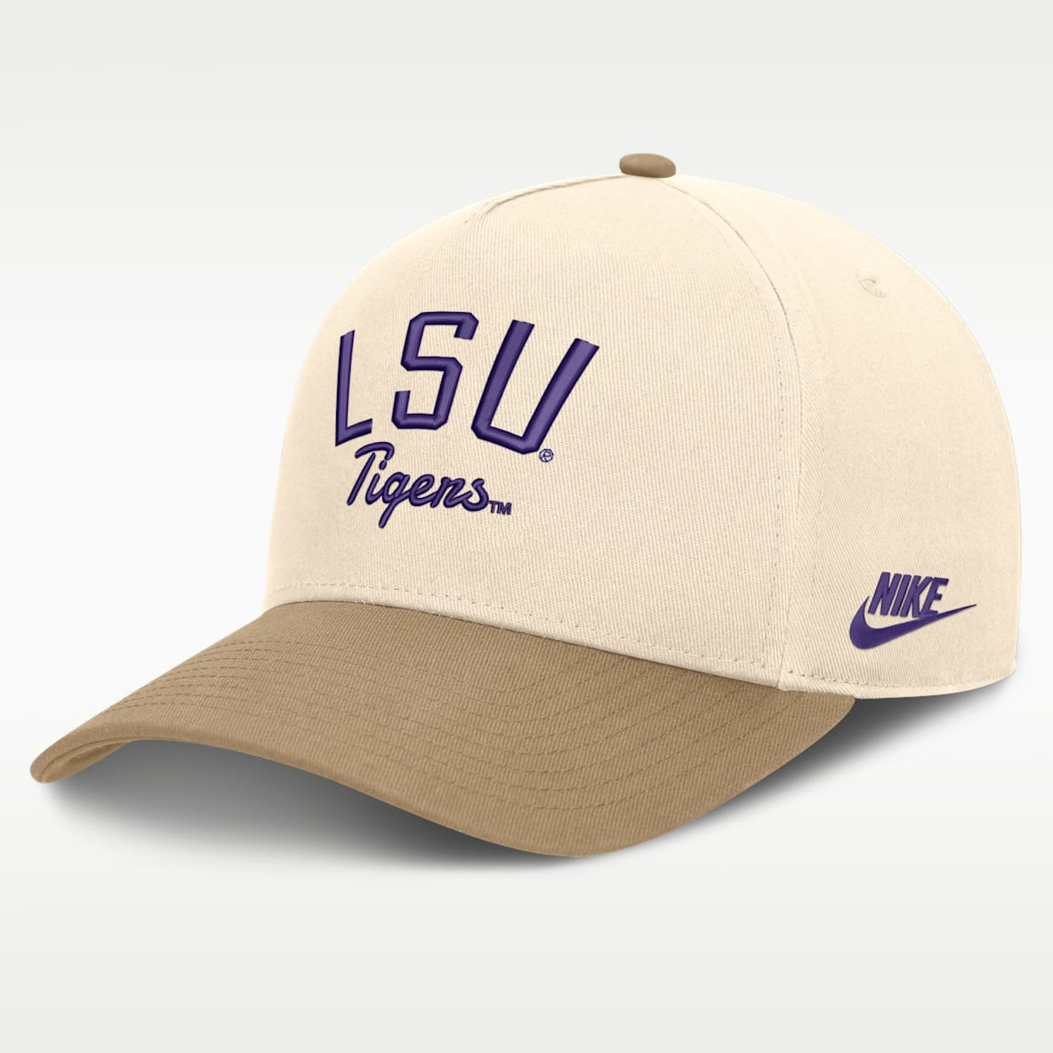 LSU Legacy Rise Men's Nike College A-Frame Adjustable Hat