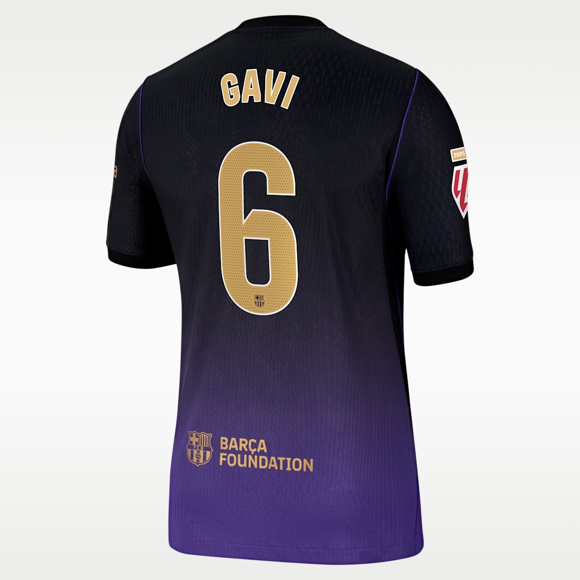 Gavi Barcelona 2026/27 Match Away Kobe Men's Nike Aero-FIT Soccer Jersey