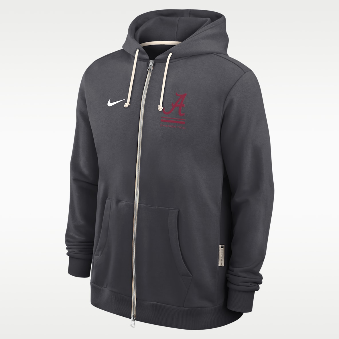 Alabama Sideline Standard Issue Men's Nike Dri-FIT College Full-Zip Hoodie