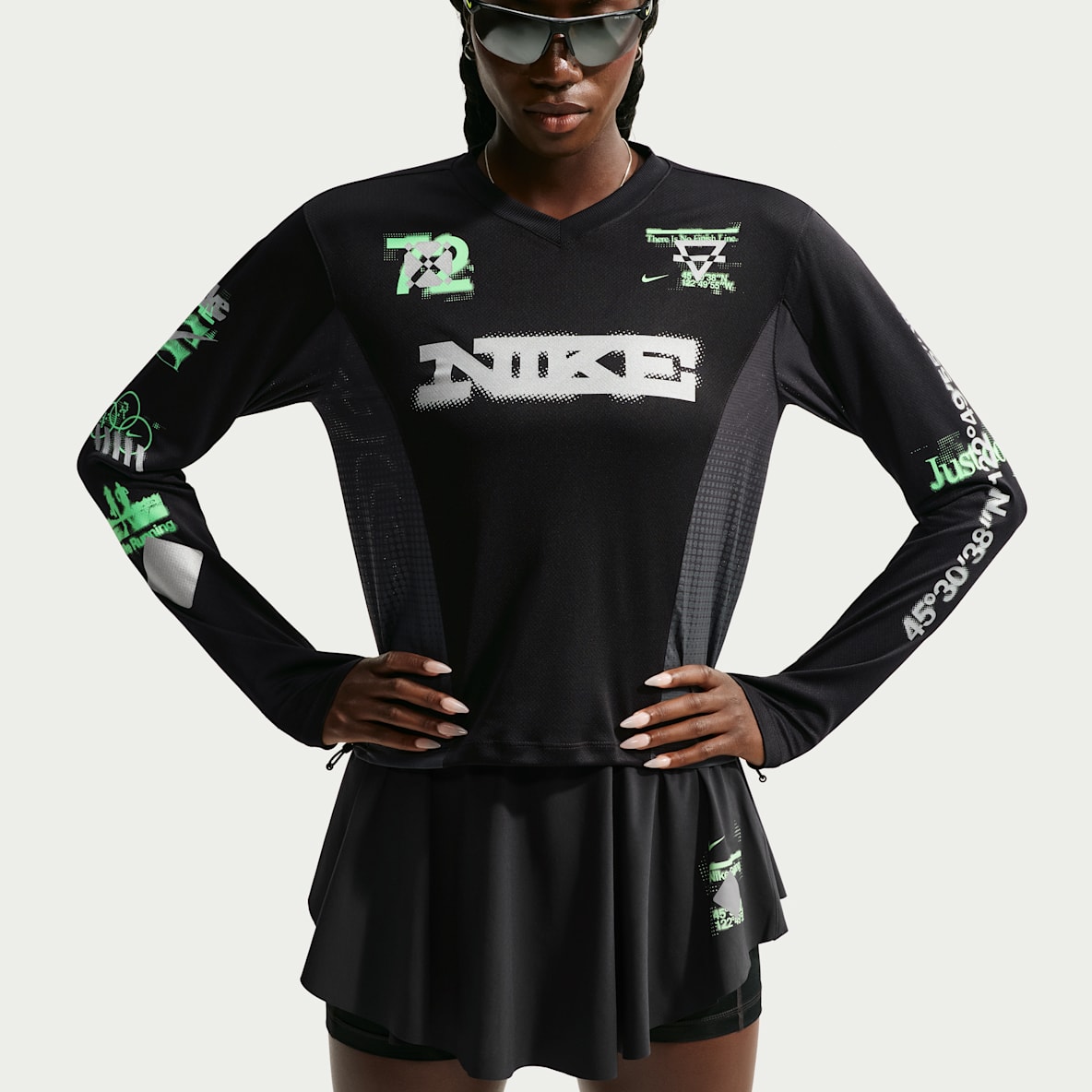 Nike Swift Haut de running à manches longues pour femme