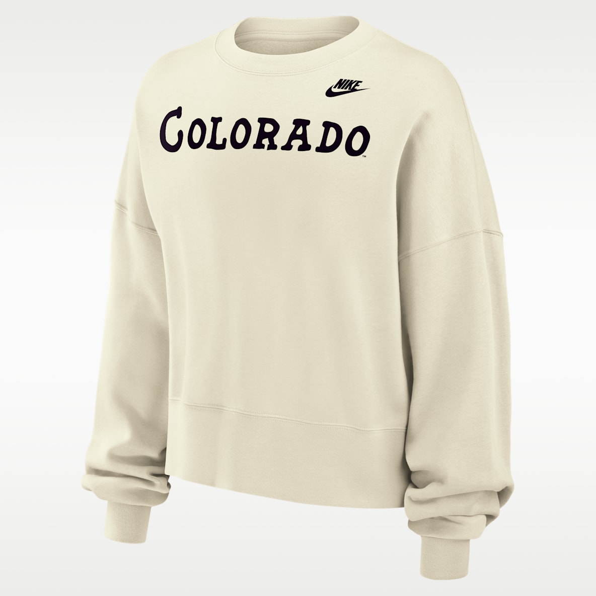 Colorado Buffaloes Phoenix Fleece Women's Nike Football Crew-Neck Sweatshirt