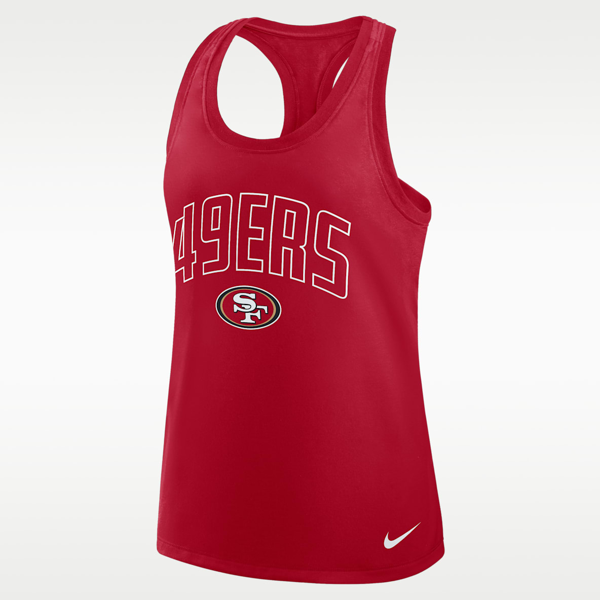 San Francisco 49ers Primetime Women's Nike Dri-FIT NFL Racerback Tank Top