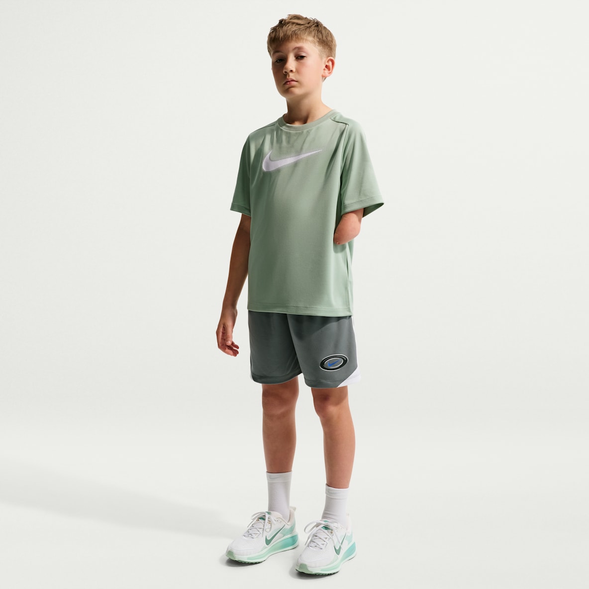 Nike Multi Older Kids' (Boys') Dri-FIT Knit Shorts