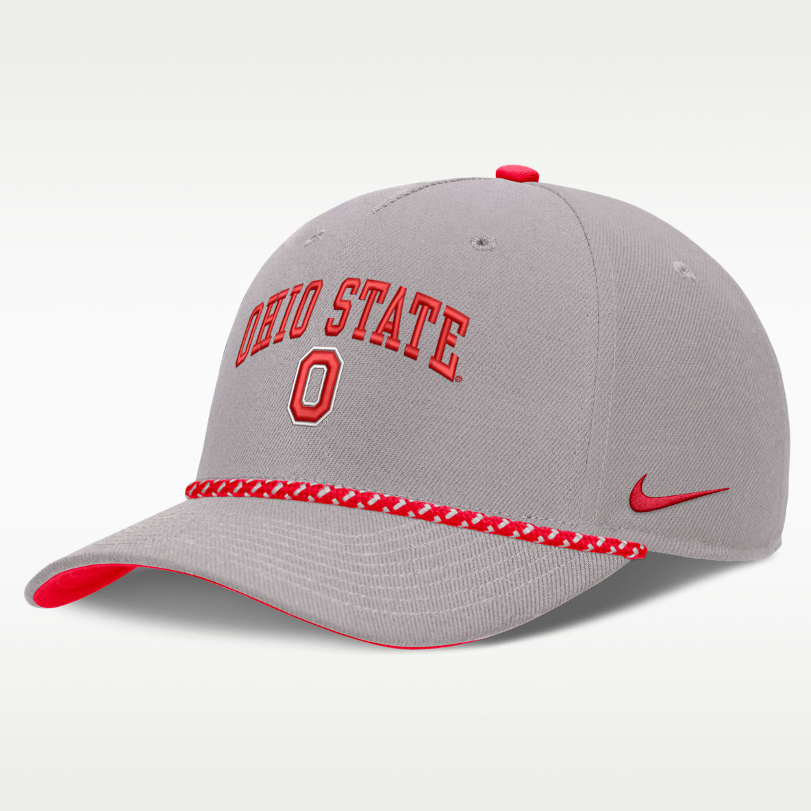 Ohio State Primetime Rise Rope Men's Nike College Adjustable Hat