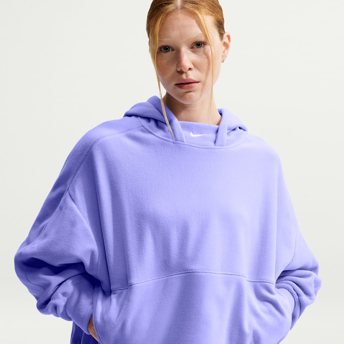 Nike One Women's Therma-FIT Oversized Pullover Hoodie