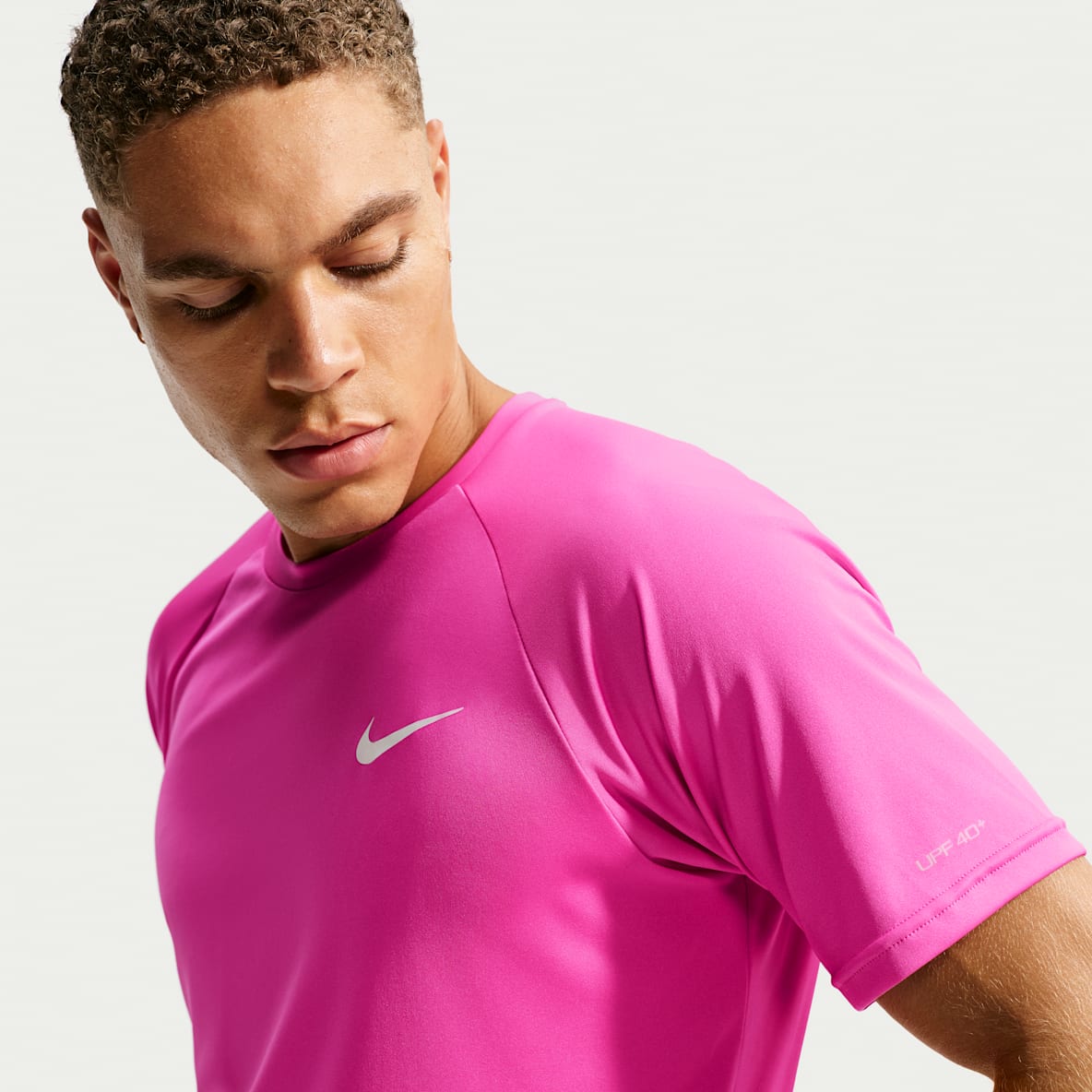 Nike Swim Hydroguard Essential Men's Dri-FIT UV Short Sleeve Top