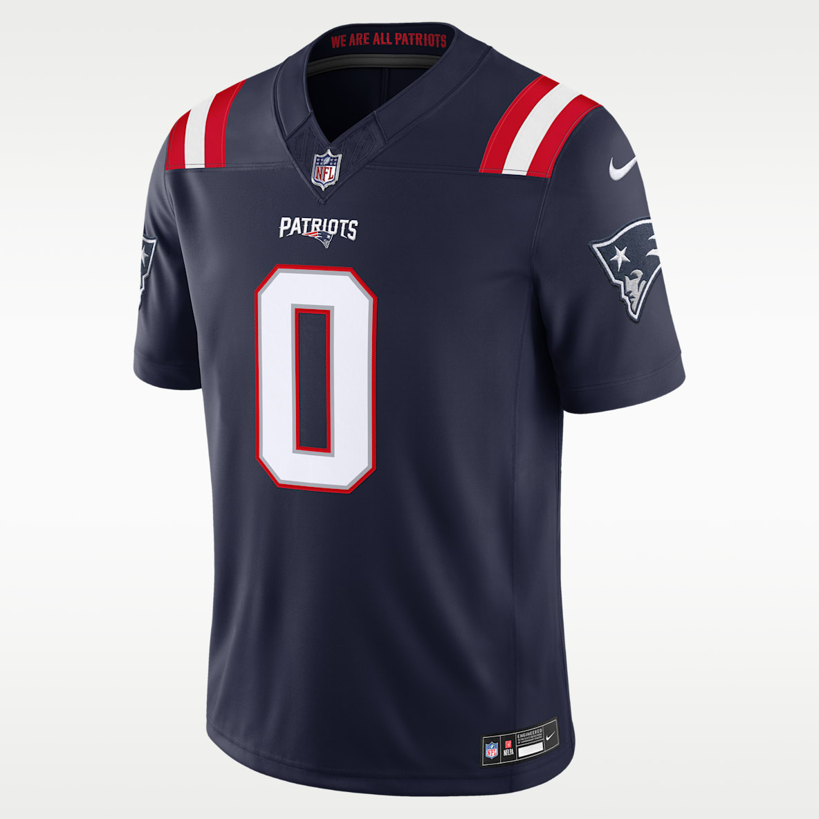 Christian Gonzalez New England Patriots Men's Nike Dri-FIT NFL Limited Jersey