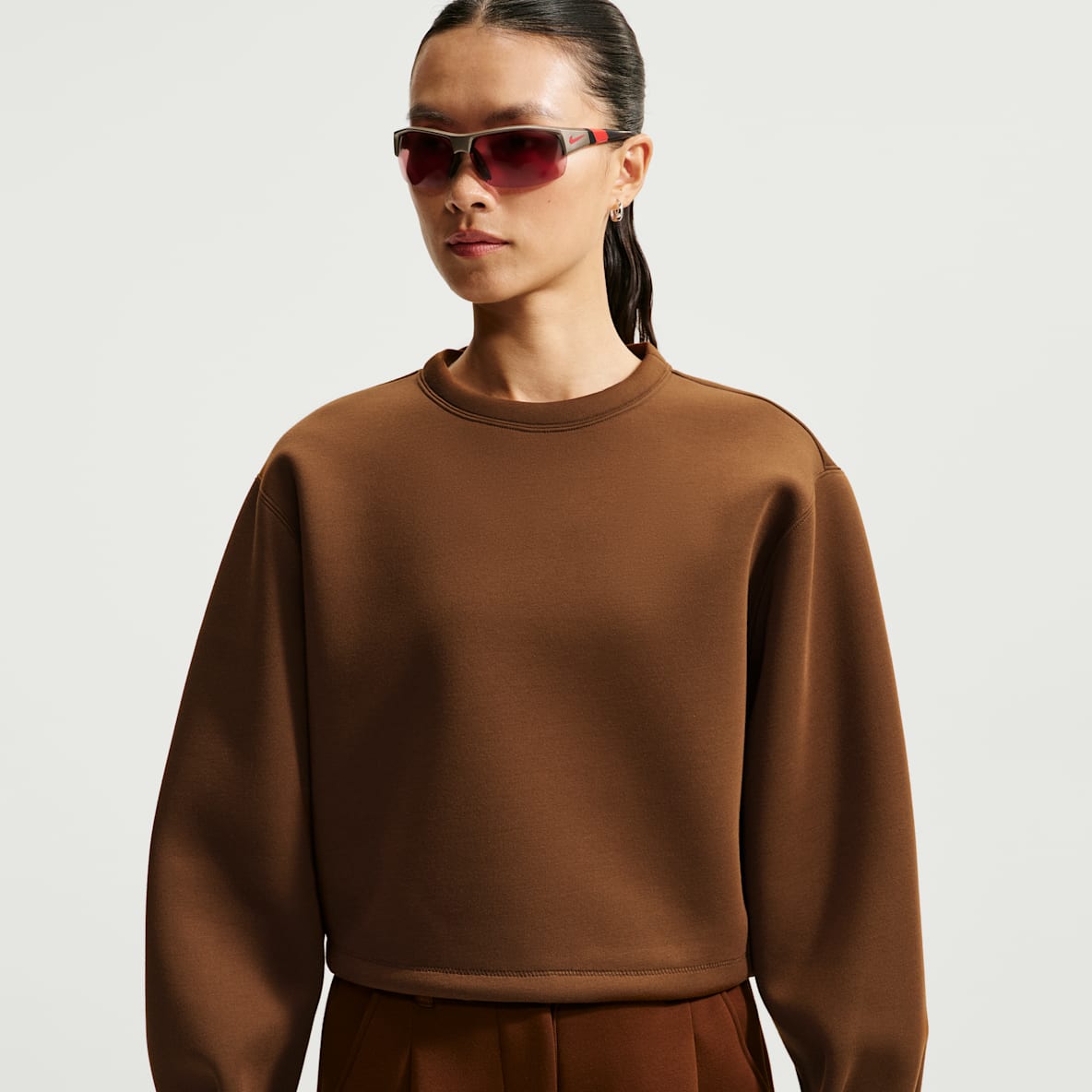 Nike Article Fleece Women's Oversized Long-Sleeve Top