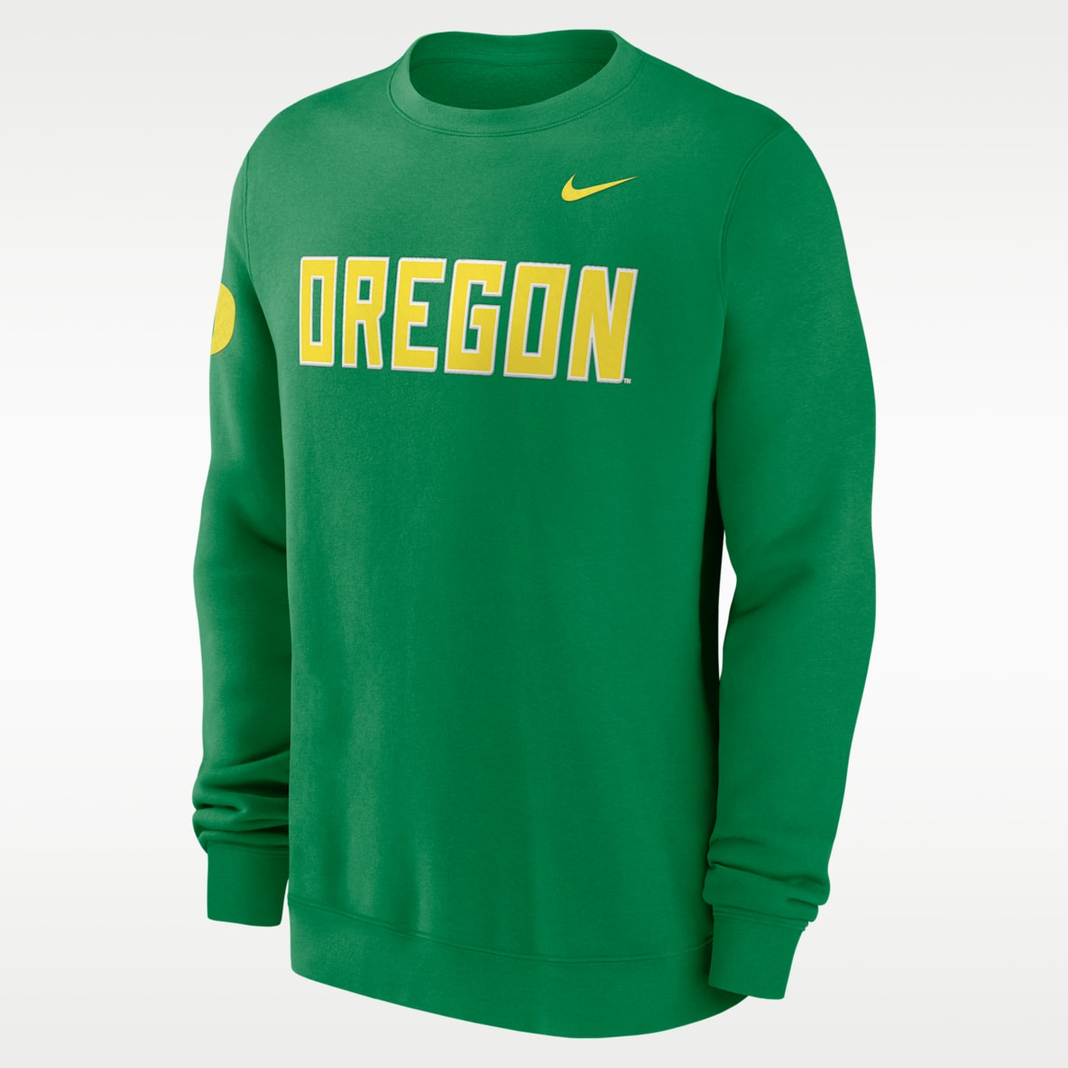 Oregon Sideline Club Men's Nike College Pullover Crew