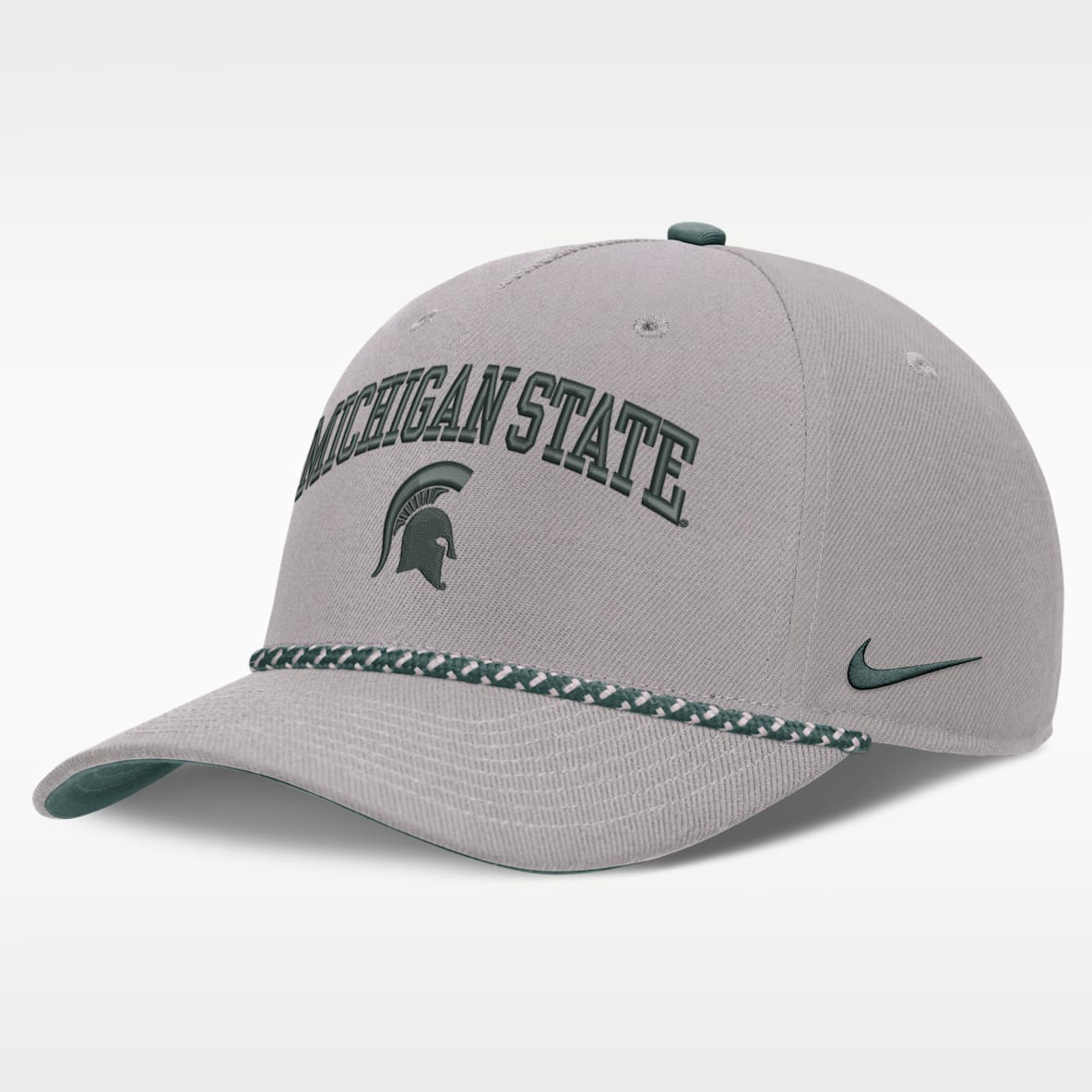 Michigan State Primetime Rise Rope Men's Nike College Adjustable Hat