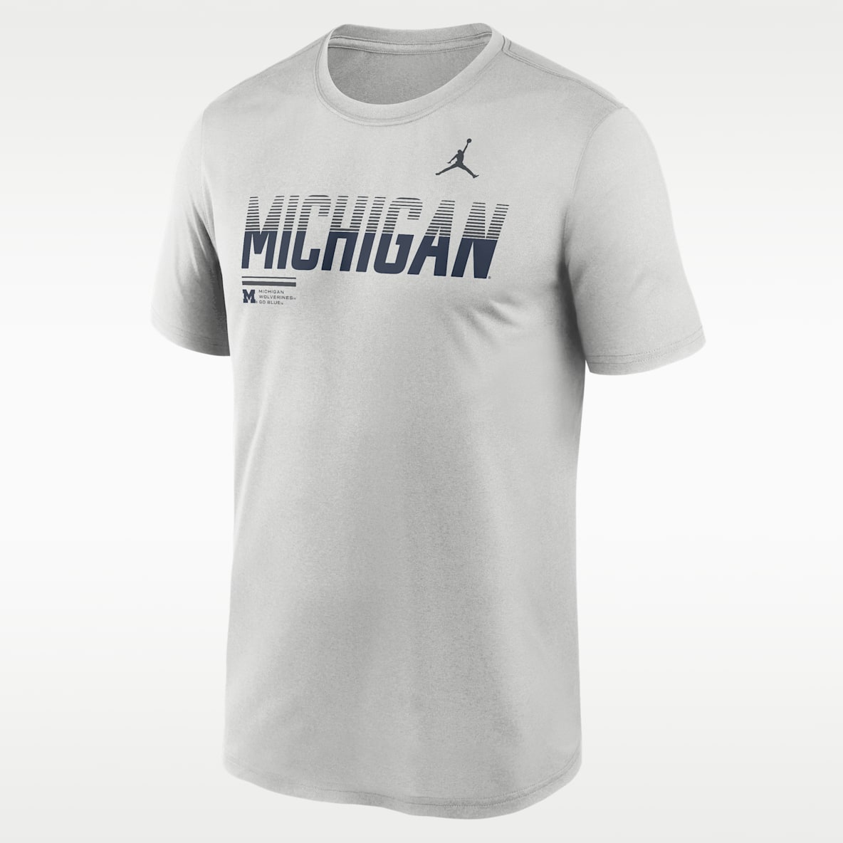 Michigan Sideline Legend Men's Jordan Brand Dri-FIT College T-Shirt