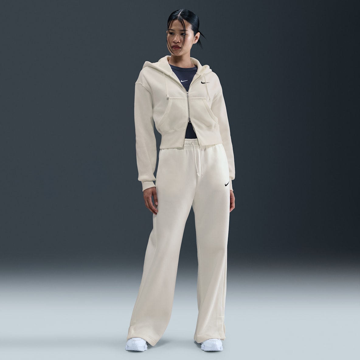 Nike Sportswear Phoenix Fleece Women's High-Waisted Wide-Leg Pants