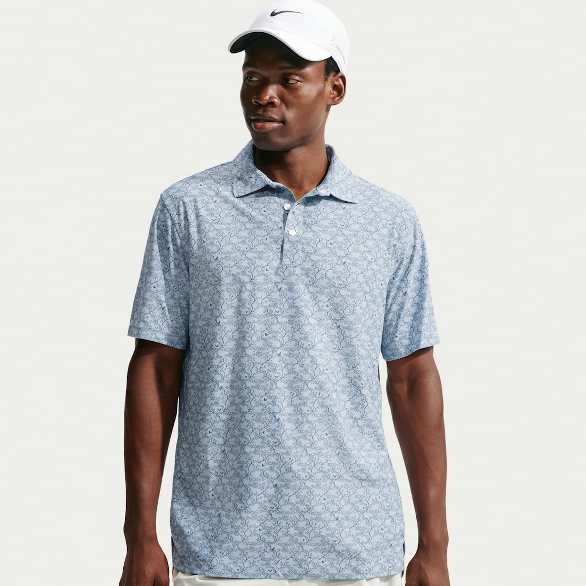 Conçu par Nike pour la performance Polo de golf Microprint pour homme